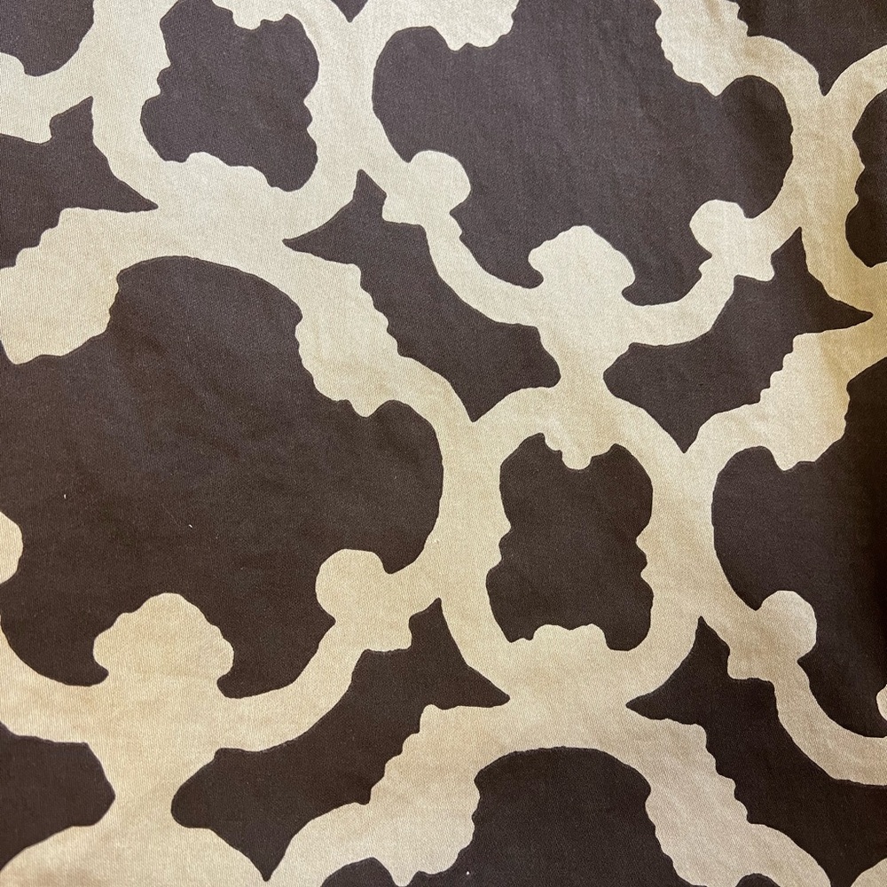 Fabric shower curtain